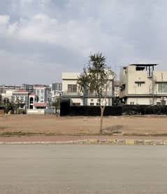 Sector B 10 Marla Level Land Boulevard Category Residential Plot Available For Sale in Bahria Town Phase 8 Rawalpindi Islamabad.