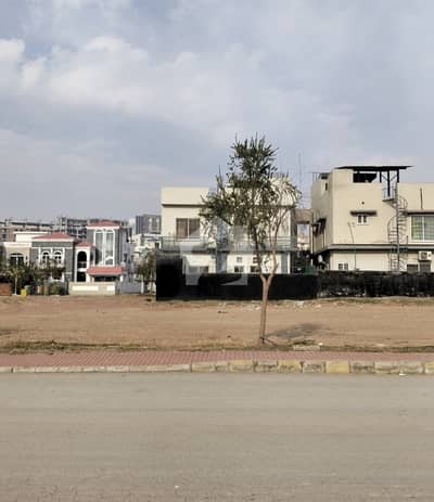 Sector B 10 Marla Level Land Boulevard Category Residential Plot Available For Sale in Bahria Town Phase 8 Rawalpindi Islamabad.