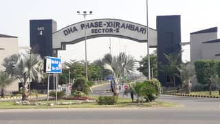 5 Marla CORNOR Residential Plot For Sale In DHA Phase XI Rahbar Sector 2J