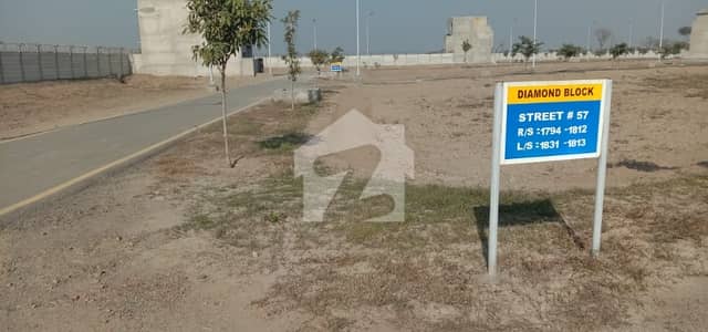5 Marla Residential Plot For Sale Diamond Block, Park View City Lahore