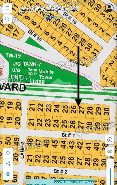 VIP 1 Kanal Plot for Sale on Main Jinnah Avenue Corridor DHA Phase 2