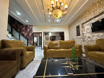 Full Furnished Five Marla House Available For Rent In A Block Citi Housing Sialkot