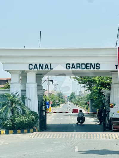 1 Kanal Residential Plot Urgent For Sale In Block D Canal Garden Lahore