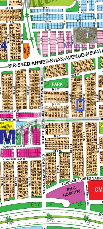 3 Plots In Sector M For Sale 3 Plots In Sector M For Sale