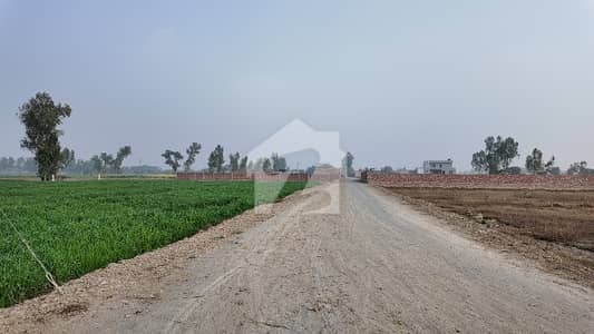 Corner 4 Kanal Plot With 100 Feet Front Near Main Barki Road