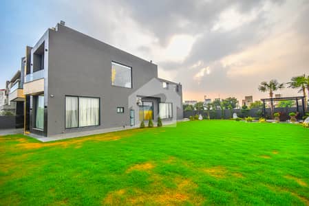1 Kanal Lash Green Lawn + 1 Kanal Brand New Luxury Ultra-Modern Design Most Beautiful Fully Furnished Bungalow For Sale At Prime Location Near To DHA Raya Fairways Commercial