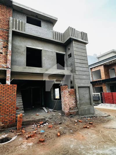 5 Marla Corner Brand New Double Storey Double Unit House Available For Sale.
