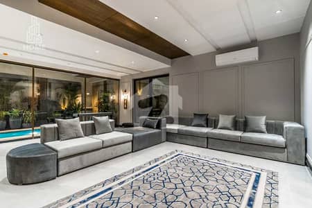 One Kanal Top Quality Build Luxurious Beautiful Modern Design Villa With Basement For Sale In DHA Lahore Phase 6 Prime Location