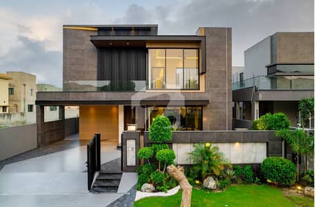 10 Marla Top Quality Luxurious Beautiful Modern Design Villa With Basement For Sale In DHA Lahore Phase 4 Prime Location