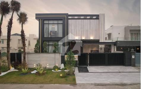 10 Marla Top Quality Luxurious Beautiful Modern Design Villa With Out Furnished With Basement For Sale In DHA Lahore Phase 4 Prime Location