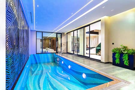 Modern Designed Luxury Bungalow Fully Furnished With Complete Basement Swimming Pool & Home Theatre, Lift for Sale