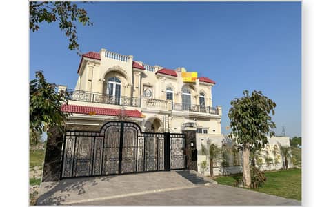 Luxurious 1 Kanal Brand New Spanish Design House for Sale in DHA Phase 8 Featuring Double Height Lobby, 5 Elegant Bedrooms, Prime Top Location & Easy Deal with Wall Green Realtors