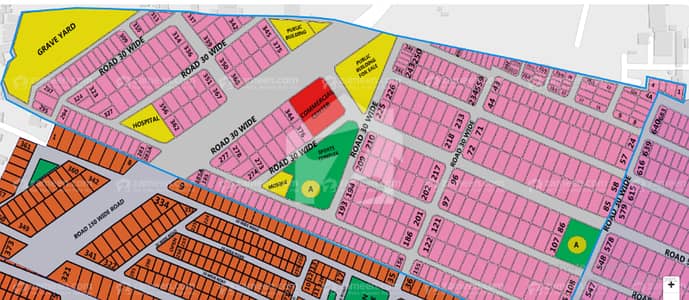 18 Marla Plot Block-A Near Shouqat Khanam Chowk Super Hot Location