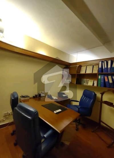 Semi Furnished 6000 Sq. ft Corporate Office For Rent In Progressive Plaza Near PIDC