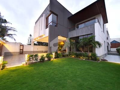 Well Planned Brand New Modern Villa 1000 Yards For Sale In Phase 8 DHA Karachi