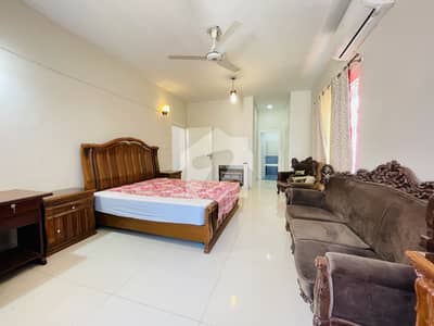 E-7 Fully Furnished Portion Available For Rent.