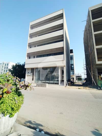 200 Yard Commercial Building For Rent In DHA Phase 8 Basement + 4 Floors, Prime Location