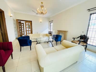 F-7 Semi Furnished House Available For Rent.