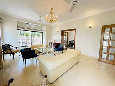 F-7 Semi Furnished House Available For Rent.