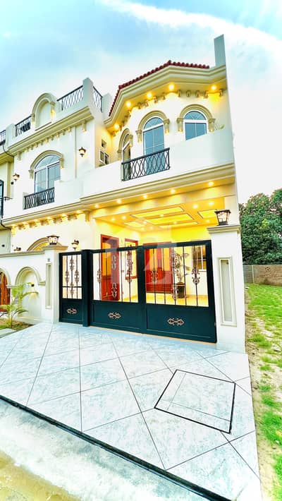 6 Marla Corner Park Facing With Extra Land Brand New Triple Storey Luxury House For Sale In Buch Villas Multan