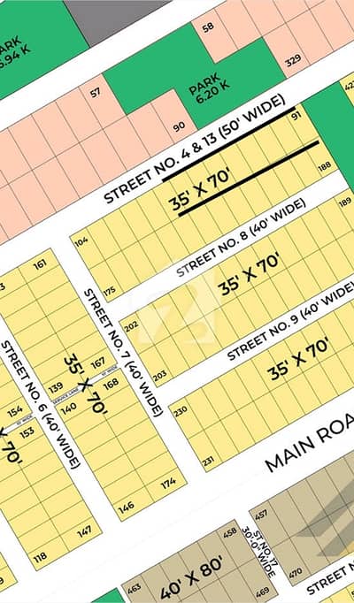 Park face 10 marla plot available on investor price
