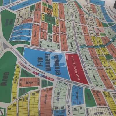 14 Marla Plot In F16/3 Sector Islamabad