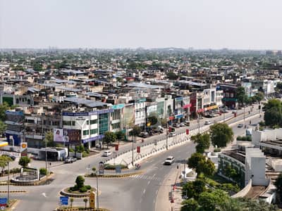 100 FT Road 8 Marla Commercial Plot for Sale in CCA1 DHA Phase 7 Lahore No DP No Pole Road Level Surrounded by Buildings
