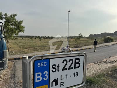 Park Face Plot For Sale In DHA Islamabad Phase 6 Sector B3