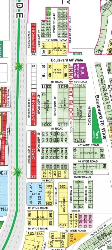 8 Marla Corner Builder Location Plot No 139 For Sale Jinnah Extension Block Sector E Bahria Town Lahore