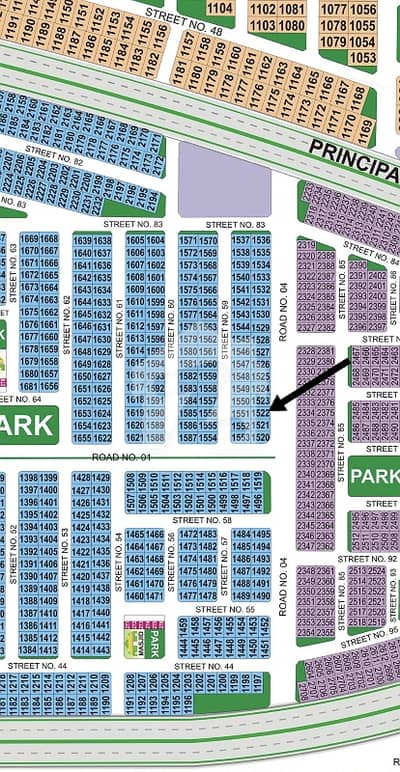 Prime Location 10 Marla 80ft Road Facing Plot Available For Sale