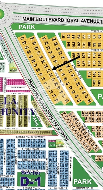 Prime Location 2-Kanal Plot For Sale In Sector A