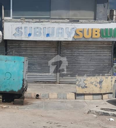 Prime Commercial Showroom for Rent Bilawal Chowrangi, Clifton Block 2