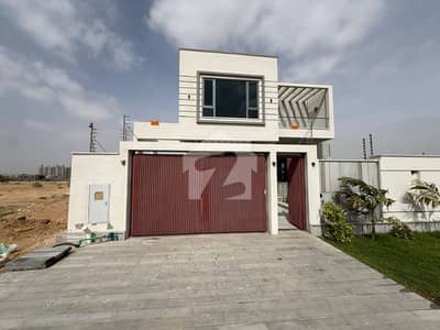 500 Sq Yd Elite Villa WITH BASEMENT For Sale Precinct-9 (Bahria Hills), Bahria Town Karachi. Elegant Design | 56 Beds | Drawing, Dining, Lounge, Modern Kitchen & Greasy Kitchen. Heighted Location | Near Flagpole | Just 3 Mins Drive from Entrance.