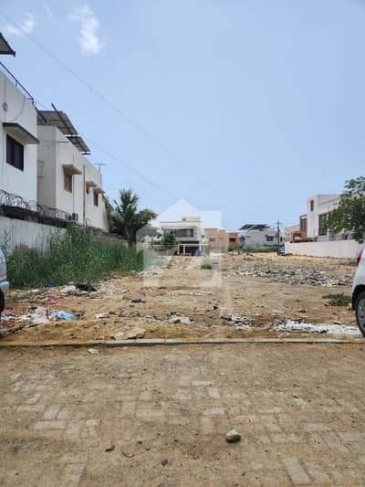 Low Rate Plot Silent Commercial Facing Jori 500 Yards Plot For Sale Dha Phase Vii Near Masjid Park