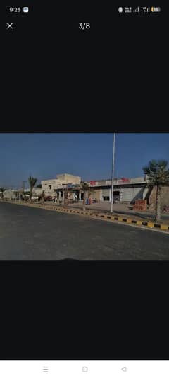 commercial plot available with covered area.