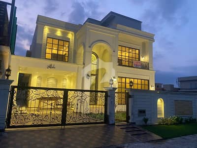 Designer Furnished kanal house with solar panels installed near family bee park