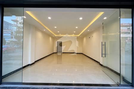 Prime Ground Floor Shop for Rent F-6 Islamabad