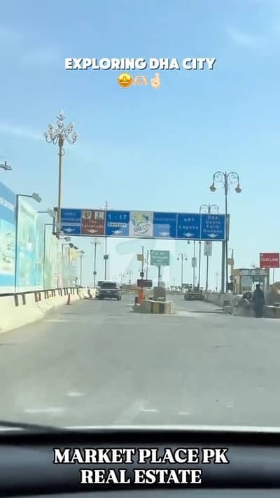 CHANCE DEAL PLOT FULL HEIGHTED LOCATION LIKE HILL VIEW OF DHA CITY KARACHI 3A SECTOR DHA CITY KARACHI IN FRONT ALREADY PEOPLE ARE LIVING