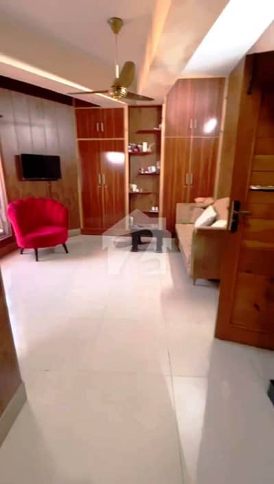 1-Bedroom Fully Furnished Flat At Marina Heights, University Road Peshawar