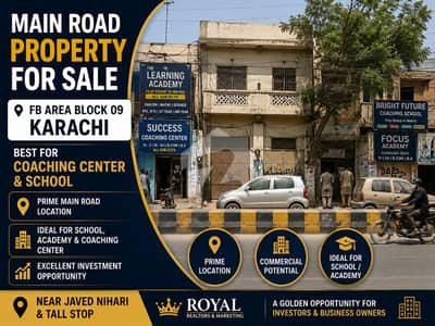 فیڈرل بی ایریا ۔ بلاک 9 فیڈرل بی ایریا,کراچی میں 5 مرلہ Studio مکان 4.25 کروڑ میں برائے فروخت۔