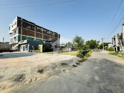 26.66 MARLA CORNER AND THREE SIDE OPEN PLOT FOR SALE IN PRIME LOCATION OF VALENCIA TOWN