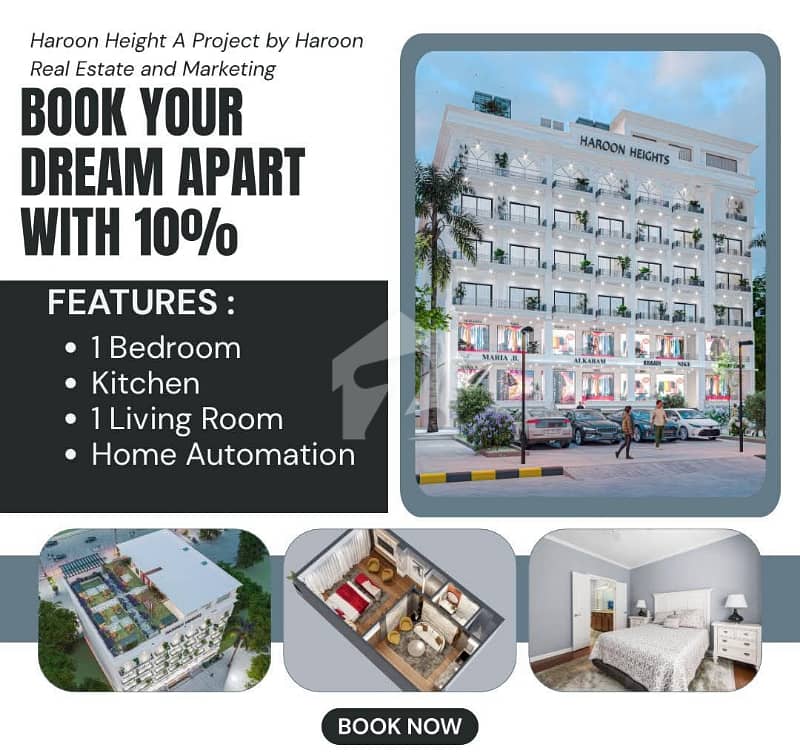 1-Bedroom Luxury Apartment for sale in 3year Installment 1-Bedroom Luxury Apartment for sale in 3year Installment