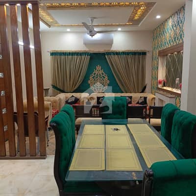 Bahria Town Phase 8 Rawalpindi Ali Block 5 Marla Fully Luxury Furnished House 3 Bedroom Attach Washroom Soler Install For Rent Available