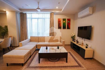 Luxury Furnished 2 Bed Apartment Available For Rent In Bahria Town Phase 7