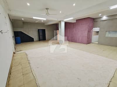 6,Marla Commercial Fist Floor Hall Available For Rent In Johar Town Near Emporium Mall