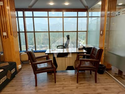 Fully Furnished Office Space Available For Rent In Blue Area, Islamabad. At Prime Location