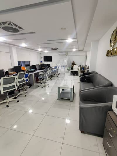 Rex Marketing Blue Area 2200qft 1st Floor Ready-To-Move Office Space For Rent