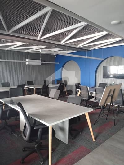 Fully Furnished Corporate Office Available for Rent 3400 Sqft (Ground + Basement)