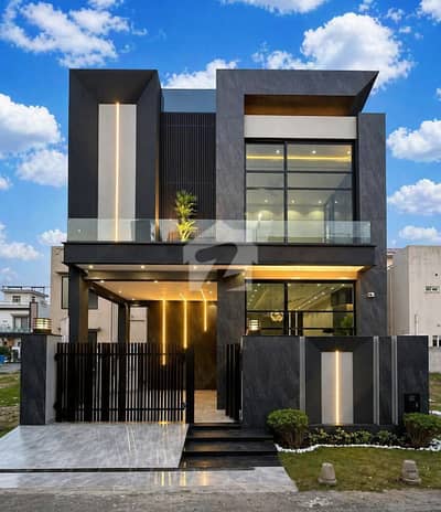 5 Marla Brand New Ultra Modern Design House For Sale In DHA 9 Town Top Location