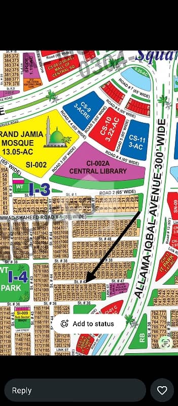 DHA Multan Sector I 1 Kanal Residential Plot Near To Park, Masjid And Commercial. Direct Access To 300ft Road.